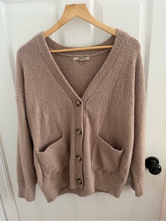 Harlow Sweaters - Harlow Plush Knit Cardigan